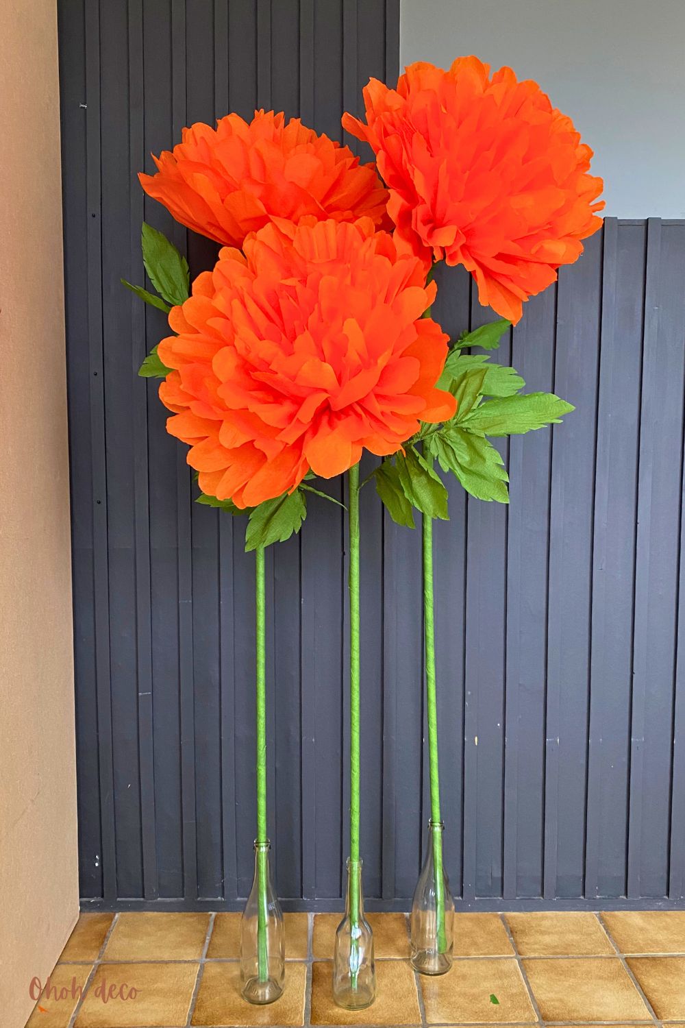 easy paper marigolds large flowers